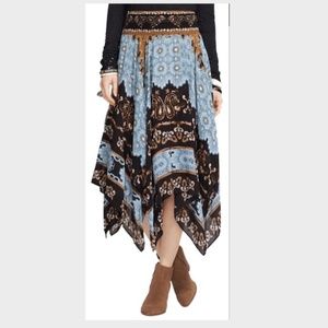 Free People Midi Skirt